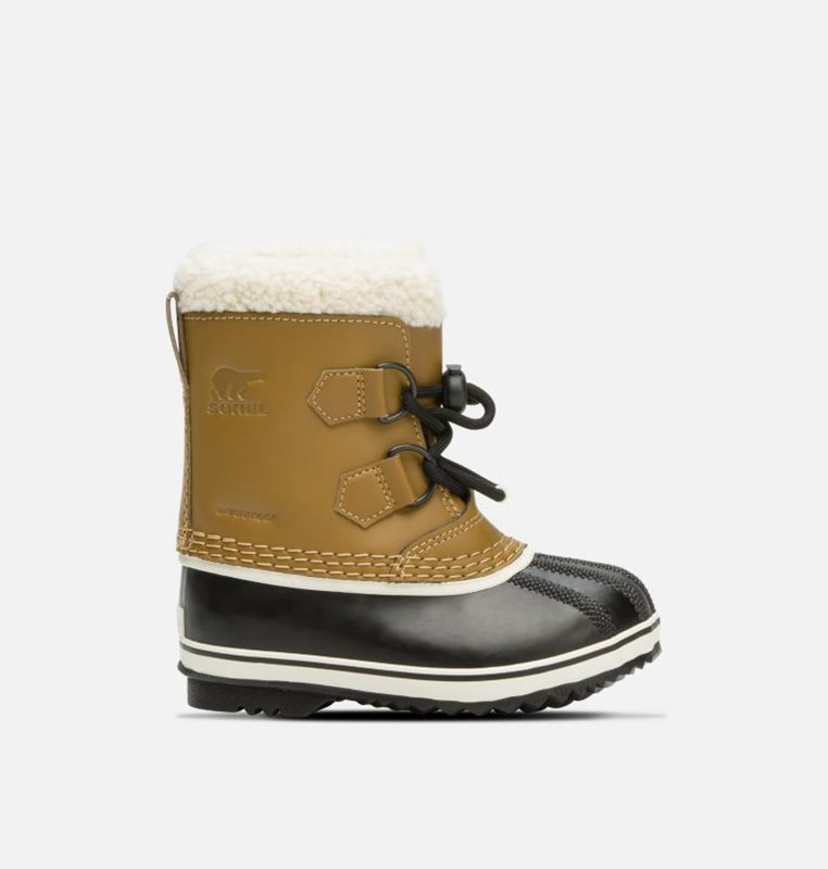 Kids Snow Boots Brown/Black - Sorel Childrens Yoot Pac™ TP - 497-JWEDUP